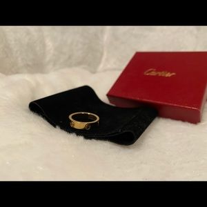 Vintage Cartier love ring